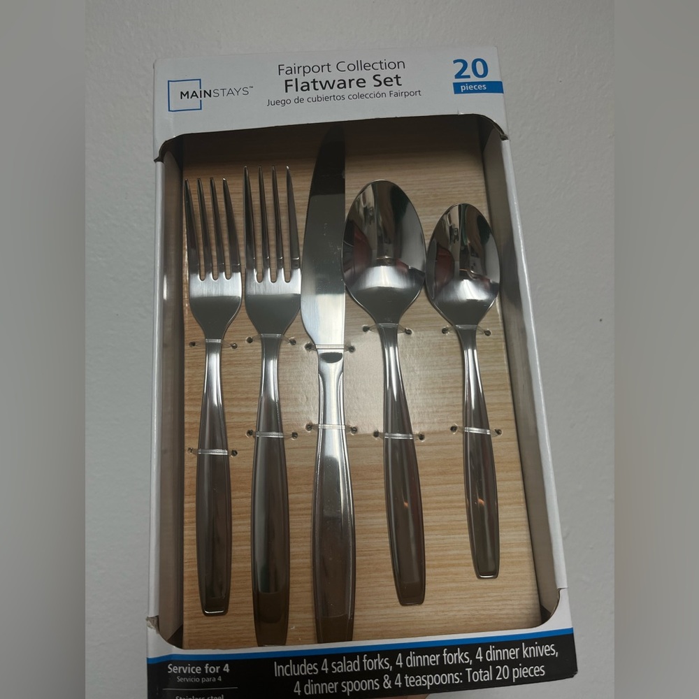Steel Flatware Set